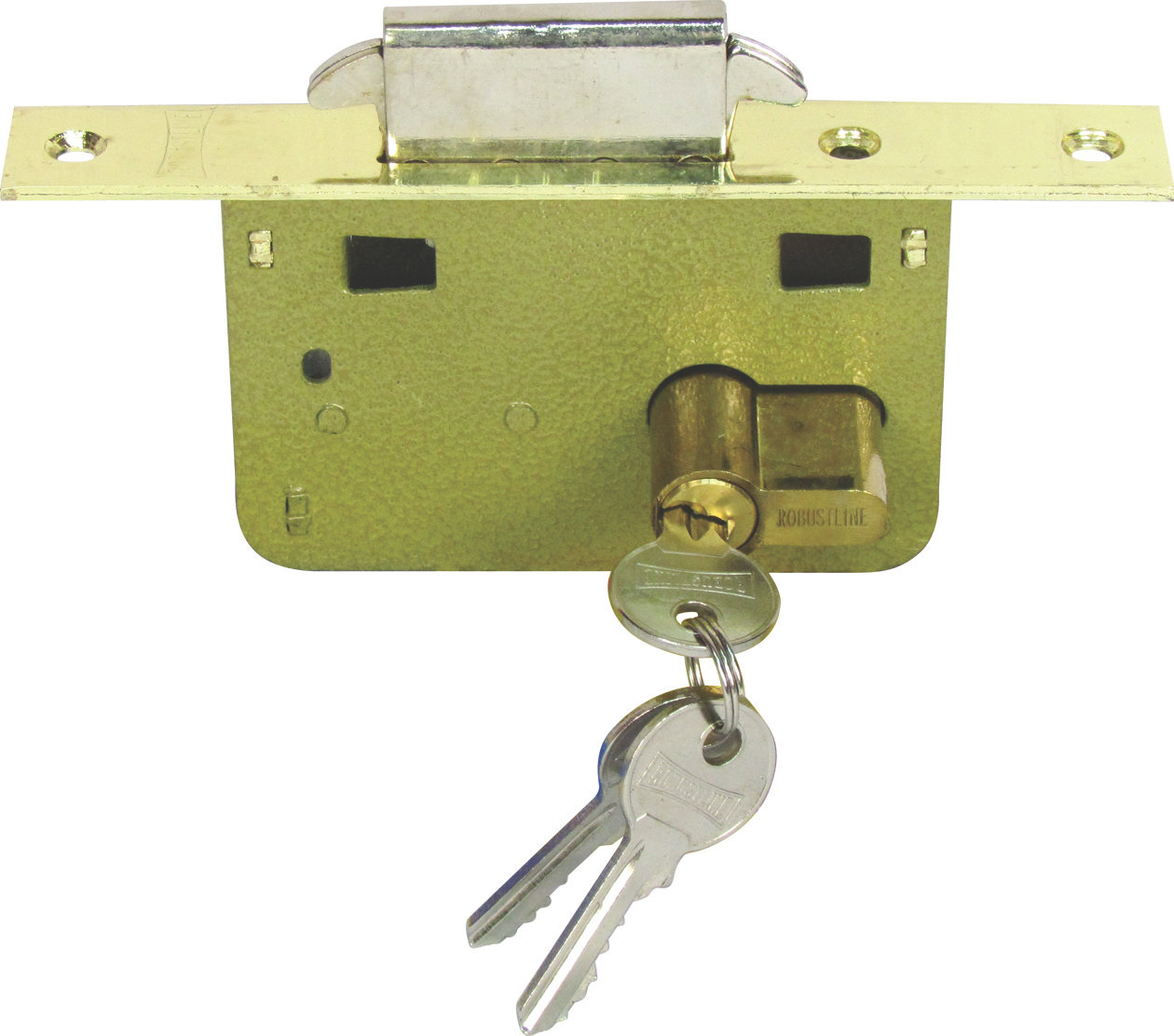 Robustline Locks & Cylinders Lock Body Sliding Door Lock, - Double Hook Type 940 Security Lock Hardware